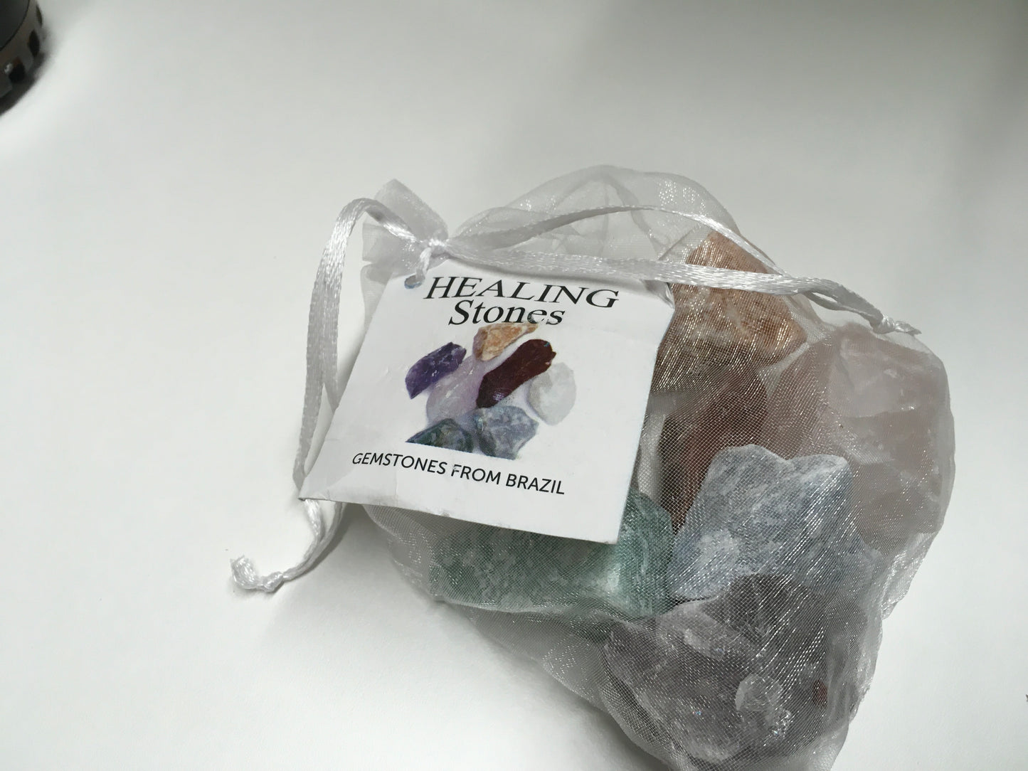 Crystal Healing stone sets tied and tagged